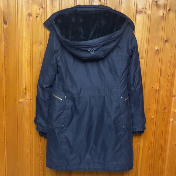 TNA Verbier Women's Black Parka Water & Wind Resistant Warm Snow Jacket - Picture 4 of 13
